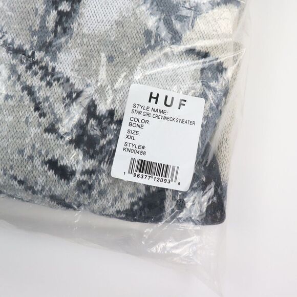Huf x Smashing Pumpkins Star Girl Crewneck Sweater 2XL XXL - NWT NEW - Picture 6 of 12